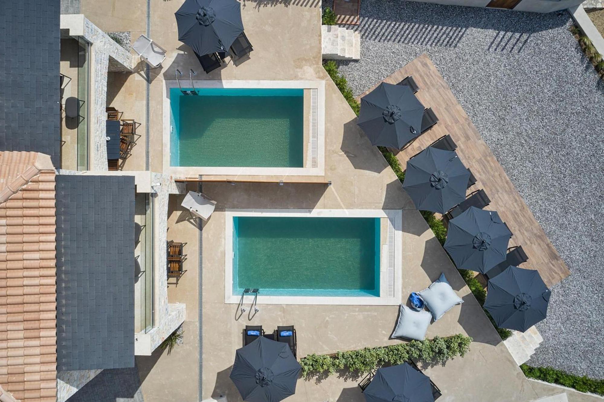 Beachfront Alassa Villas With Private Pools Kotronion  Εξωτερικό φωτογραφία