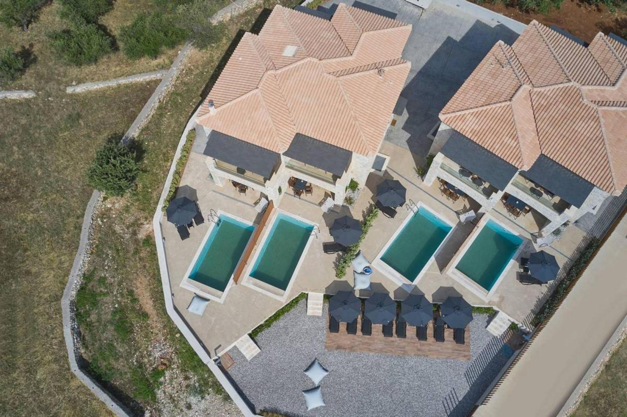 Beachfront Alassa Villas With Private Pools Kotronion  Εξωτερικό φωτογραφία