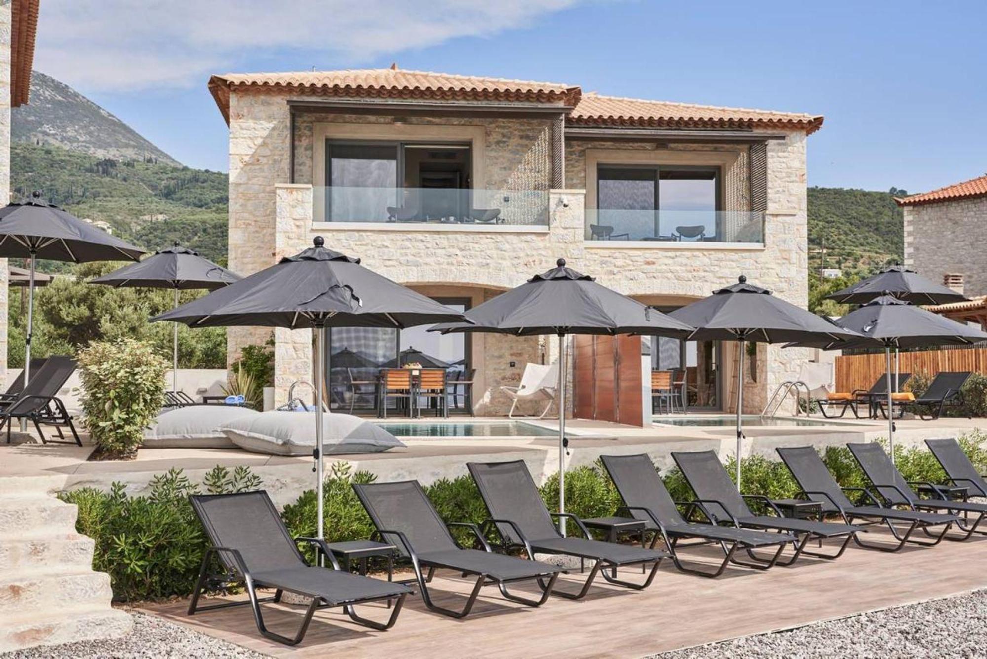 Beachfront Alassa Villas With Private Pools Kotronion  Εξωτερικό φωτογραφία